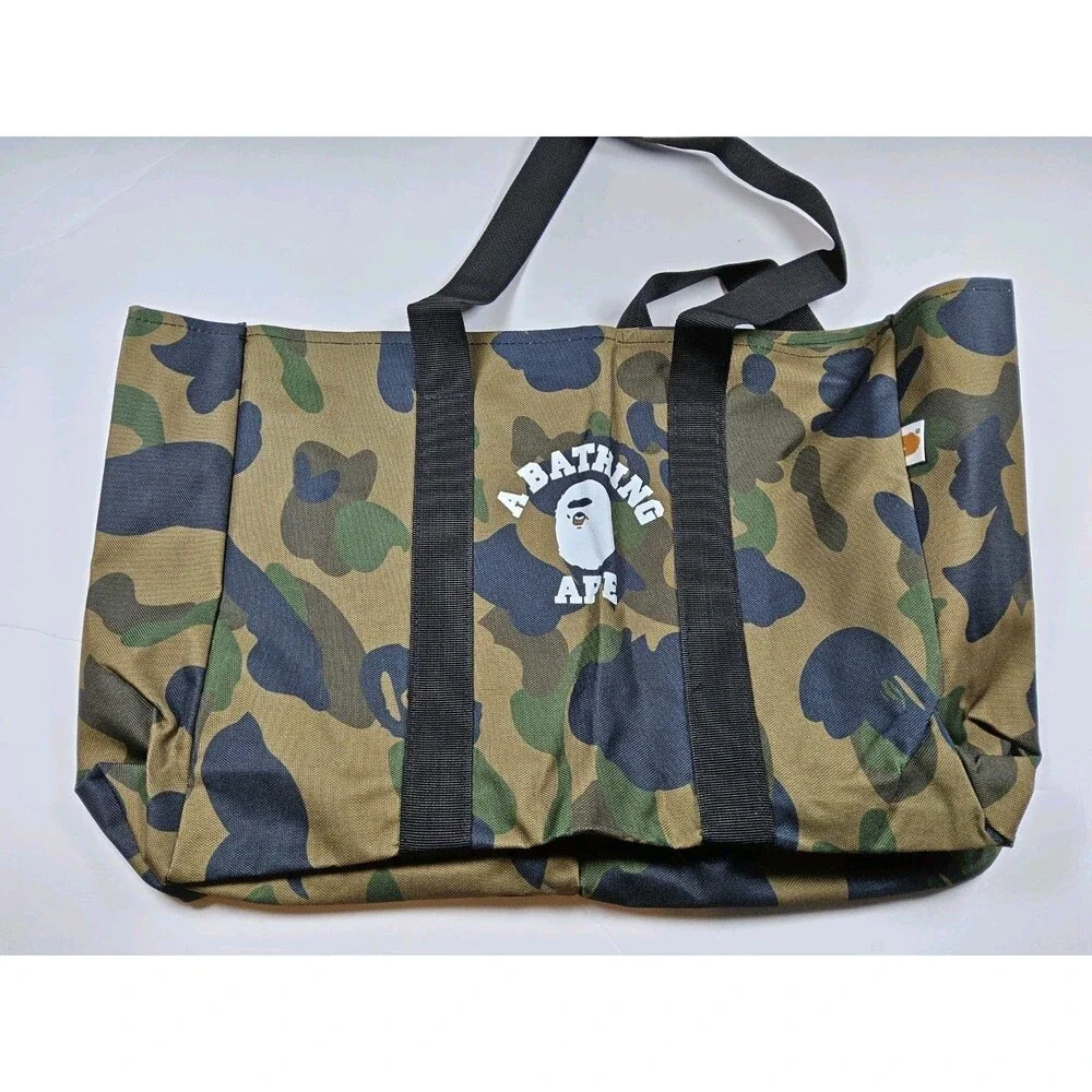 BAPE A Bathing Ape Camo Tote Bag October2024 Smart Official Japan Magazine Promo